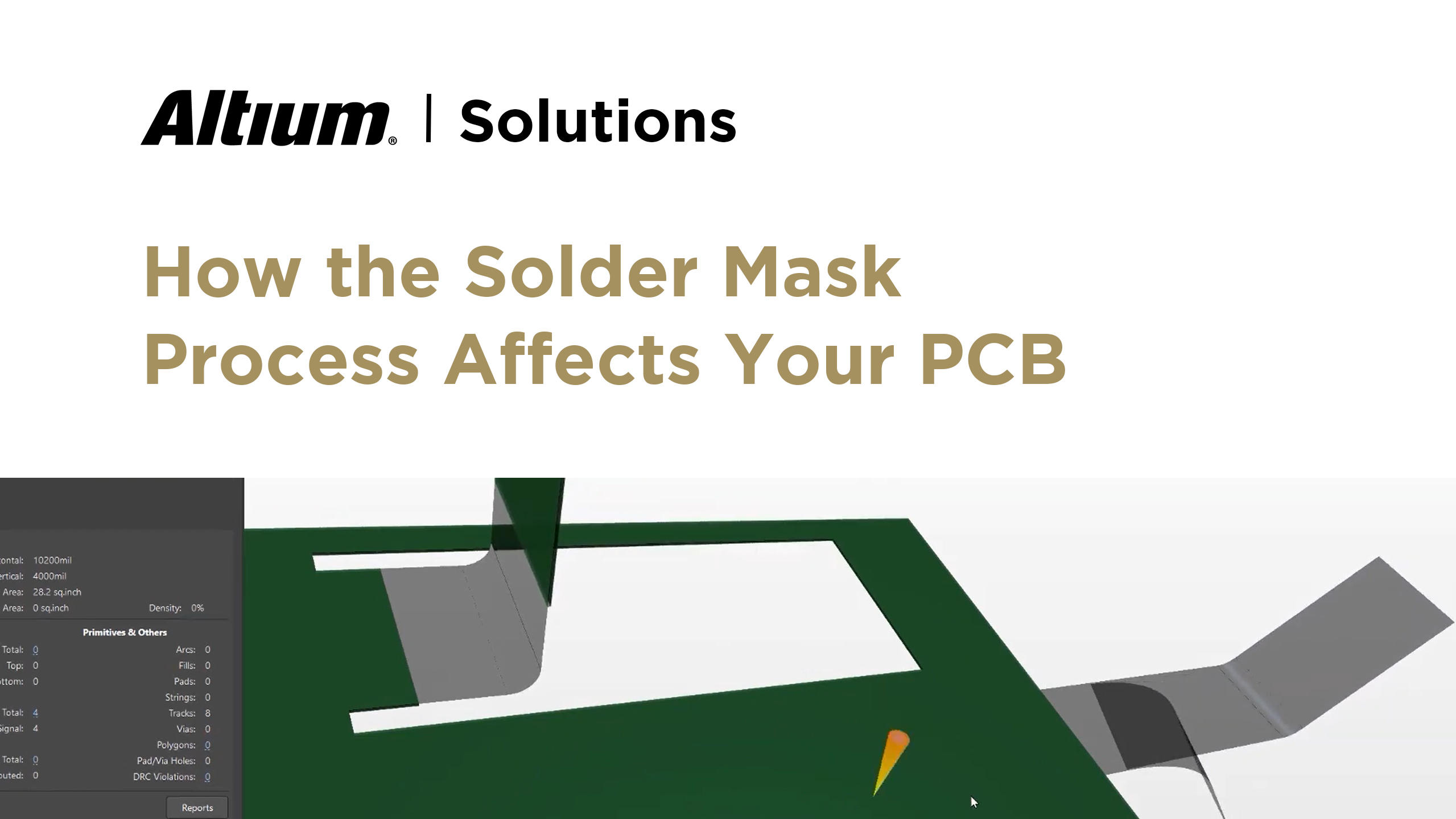 Easily Create Your Pcb Solder Mask Layer In Altium Designer 